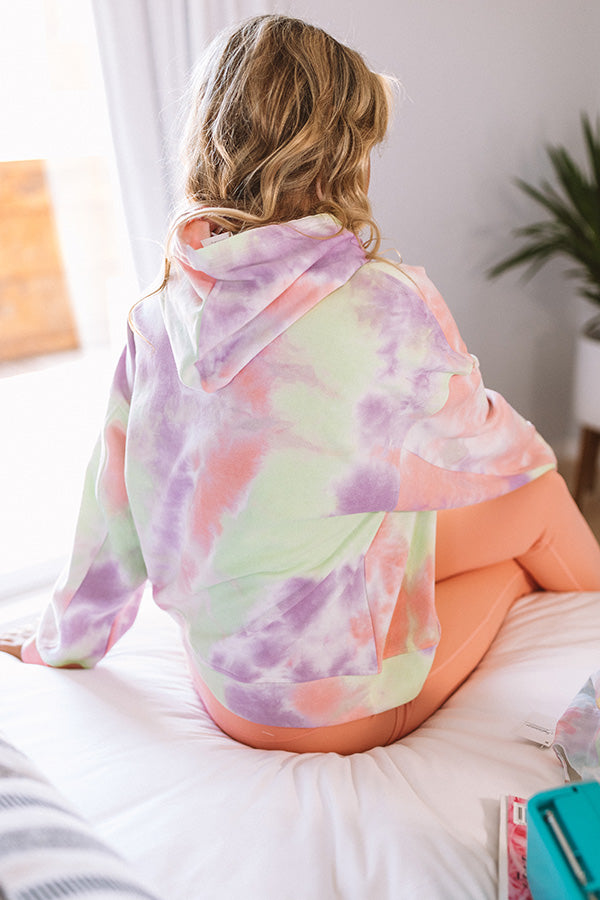 Cozy As They Come Tie Dye Hoodie