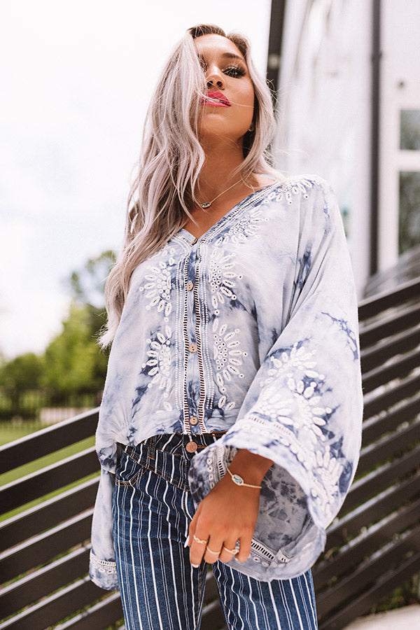 Desert Mesa Eyelet Top