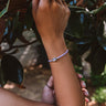 Kendra Scott Grayson Lilac Cord Friendship Bracelet in Lilac Abalone Image - 1