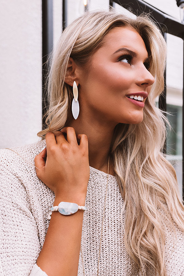 Tour Of Tahiti Earrings in Grey