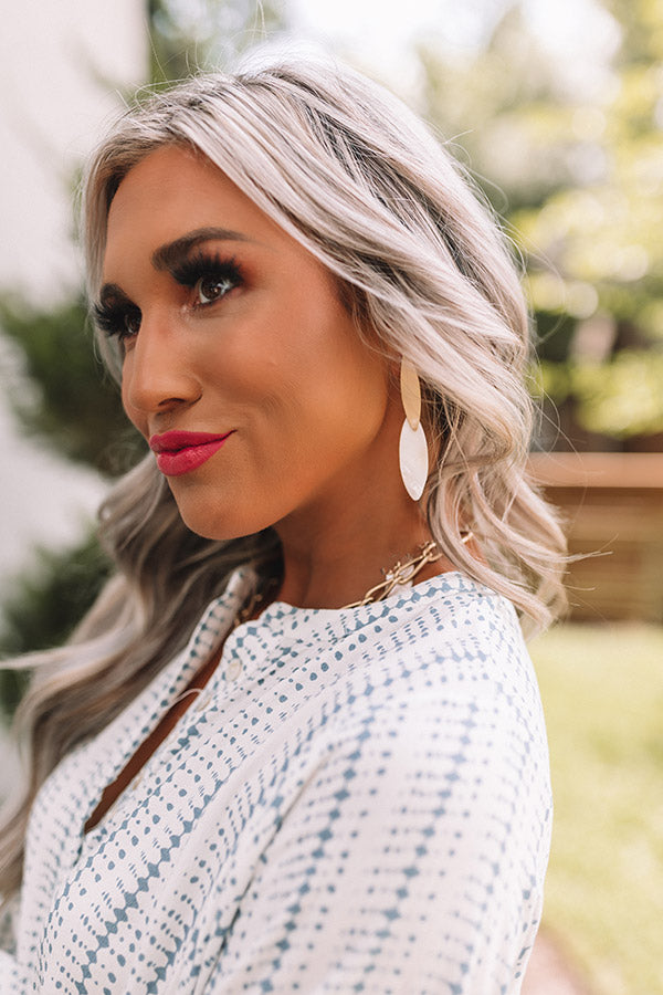 Tour Of Tahiti Earrings in Ivory