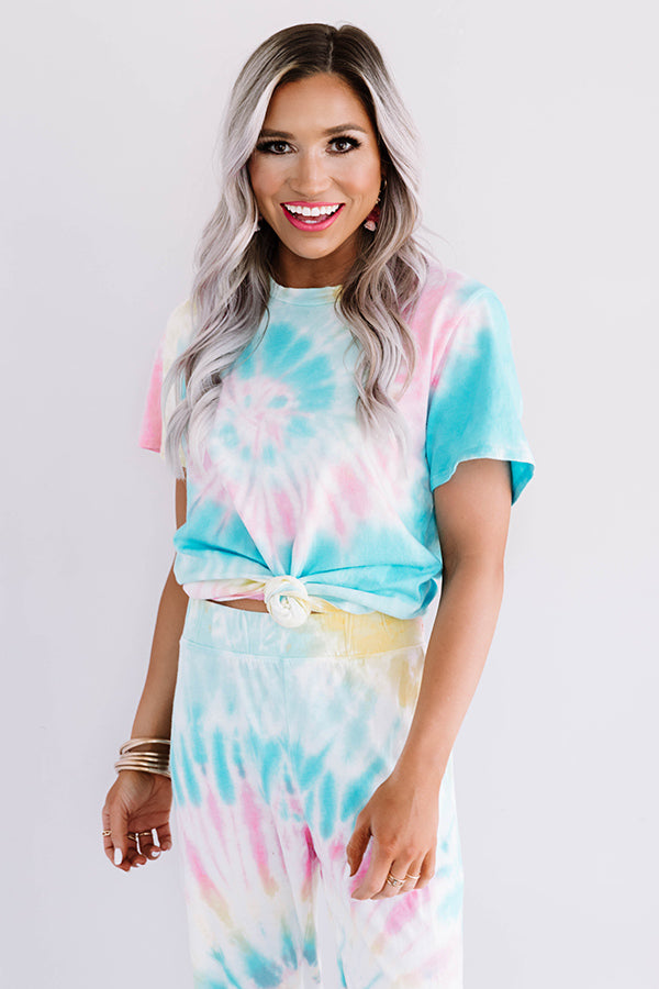 Oceanside Dreaming Tie Dye Tee