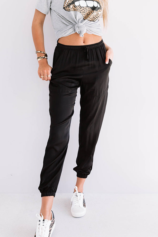 The Corinna Satin Joggers