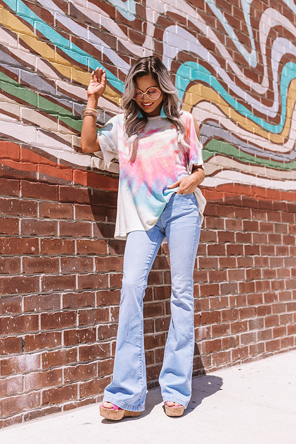 Seaside Memories Tie Dye Top