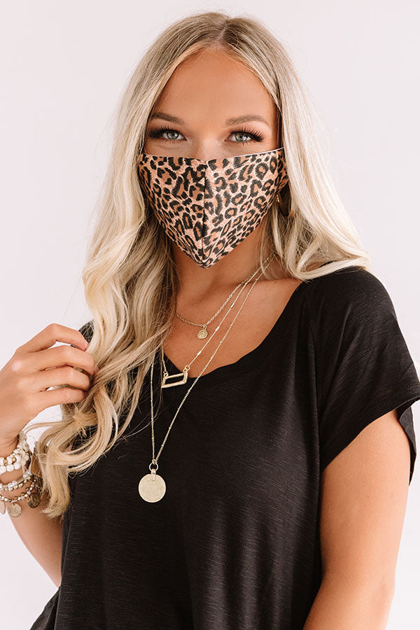 Leopard Forever Cloth Face Mask