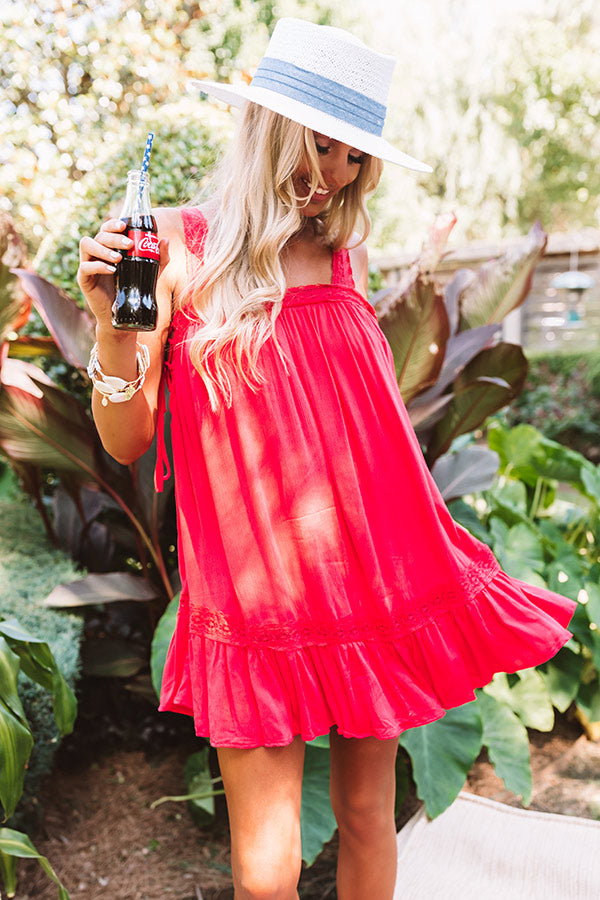 Tahiti Twirls Shift Dress