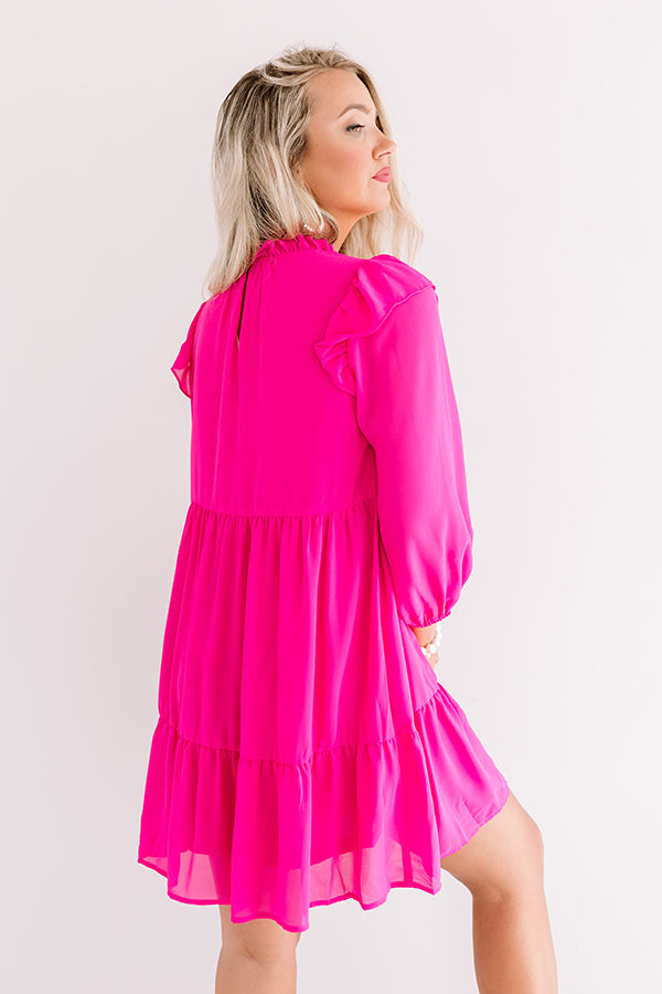 Romantic History Shift Dress In Hot Pink Impressions Online Boutique Romantic History Shift Dress In Hot Pink Impressions Online Boutique
