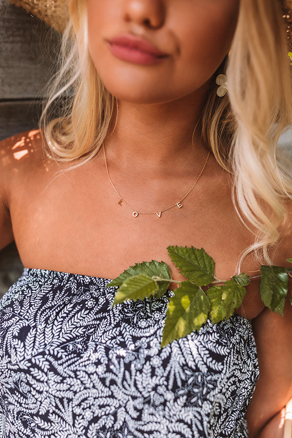 It's Love Necklace