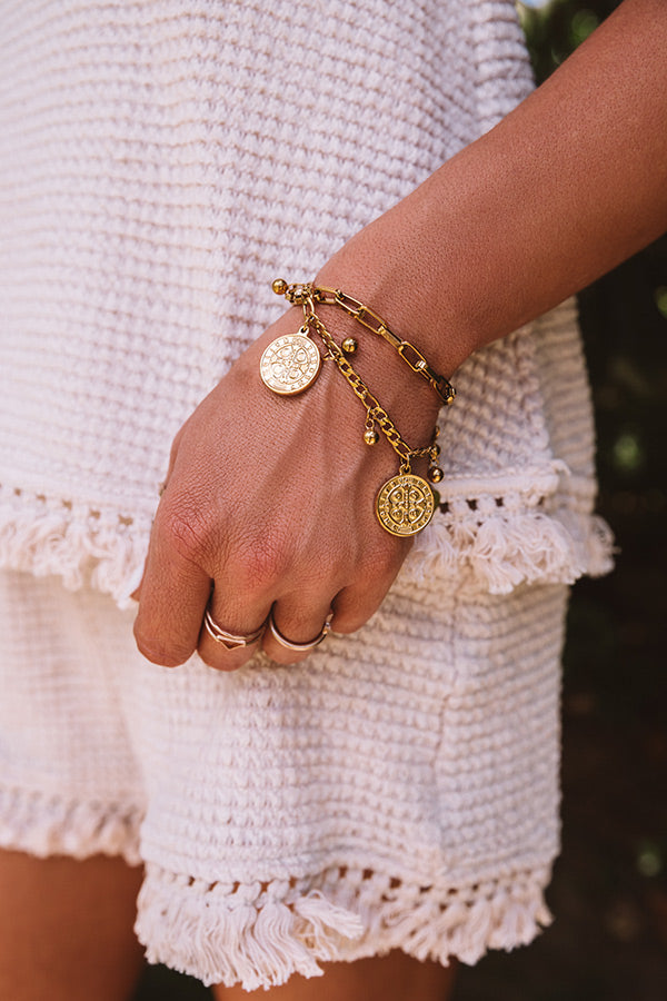 Bracha All Saints Coin Bracelet