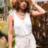 Sweet In Santorini Tank In Ivory Image - 1