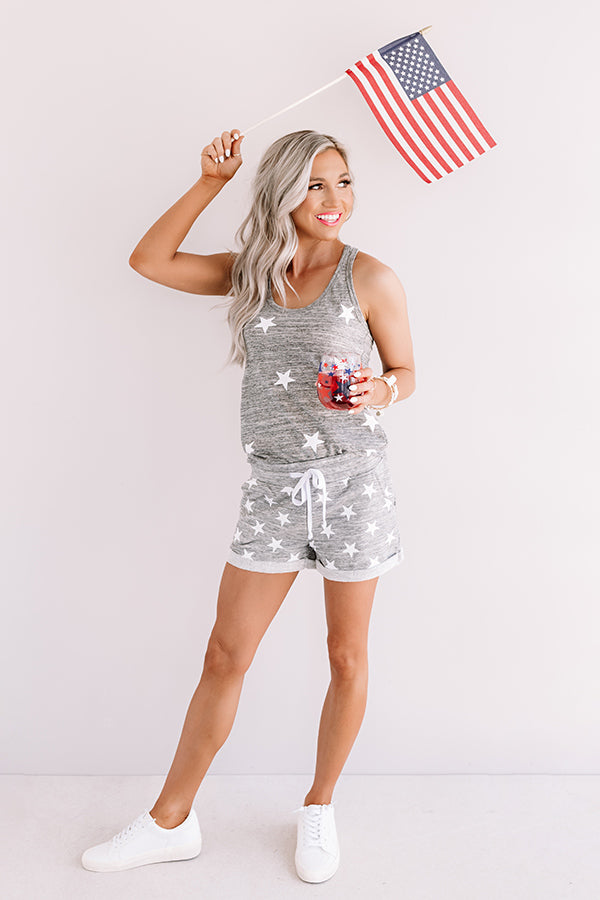 Starcrossed Tank In Grey