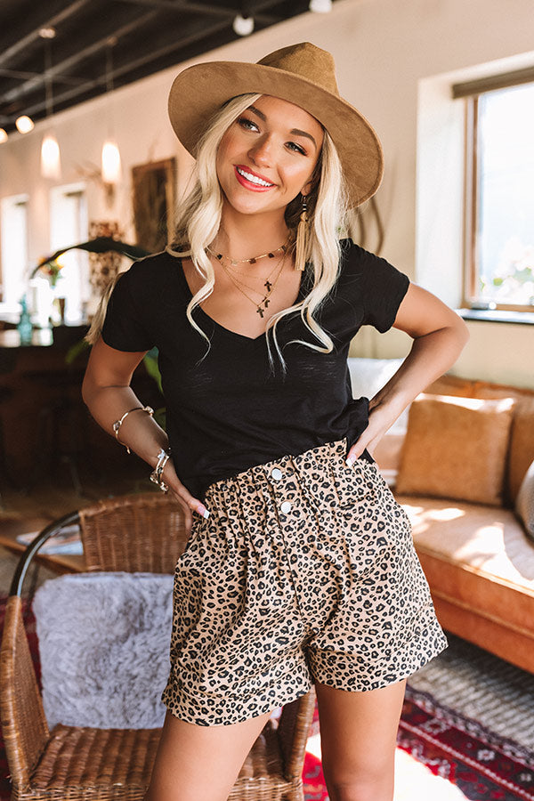 Start The Day Crop Top In Black