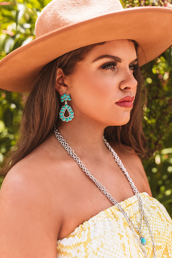 Brooklyn Rooftop Turquoise Earrings