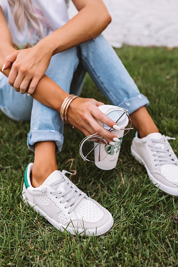 Celia Perforated Slip On Sneaker