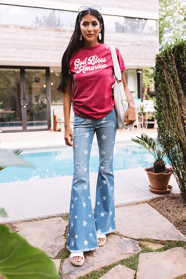 God Bless America Shift Tee