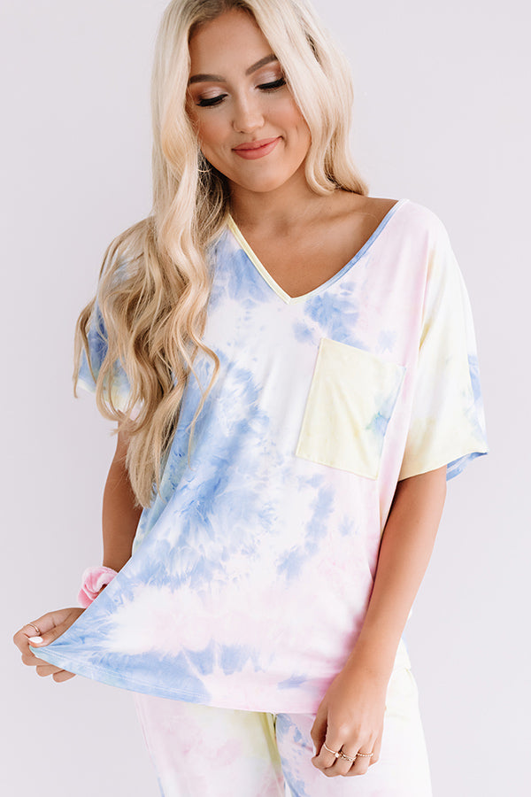 Count On Cozy Tie Dye Tee