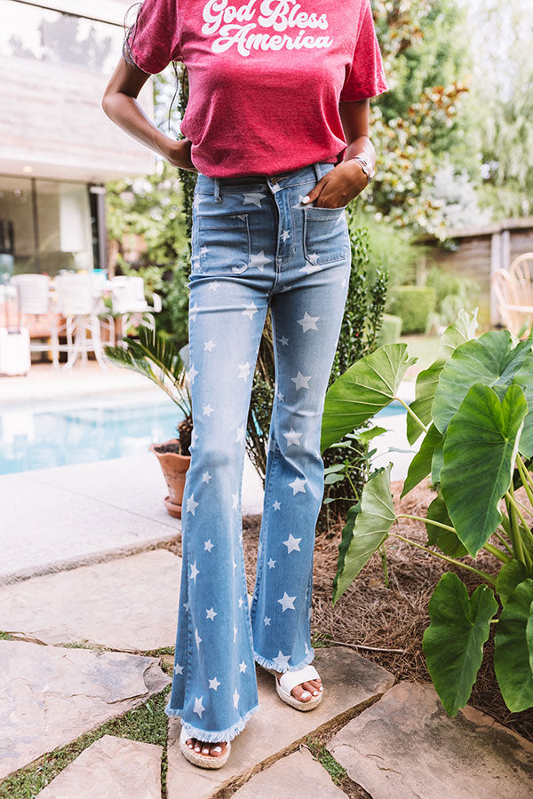 Americana High Waist Flares