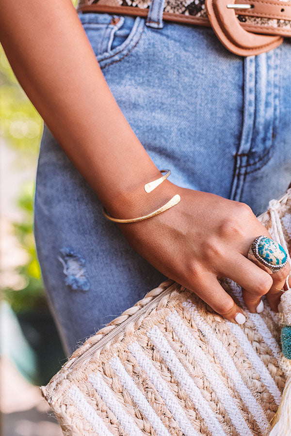 Modern Paddle Cuff Bracelet