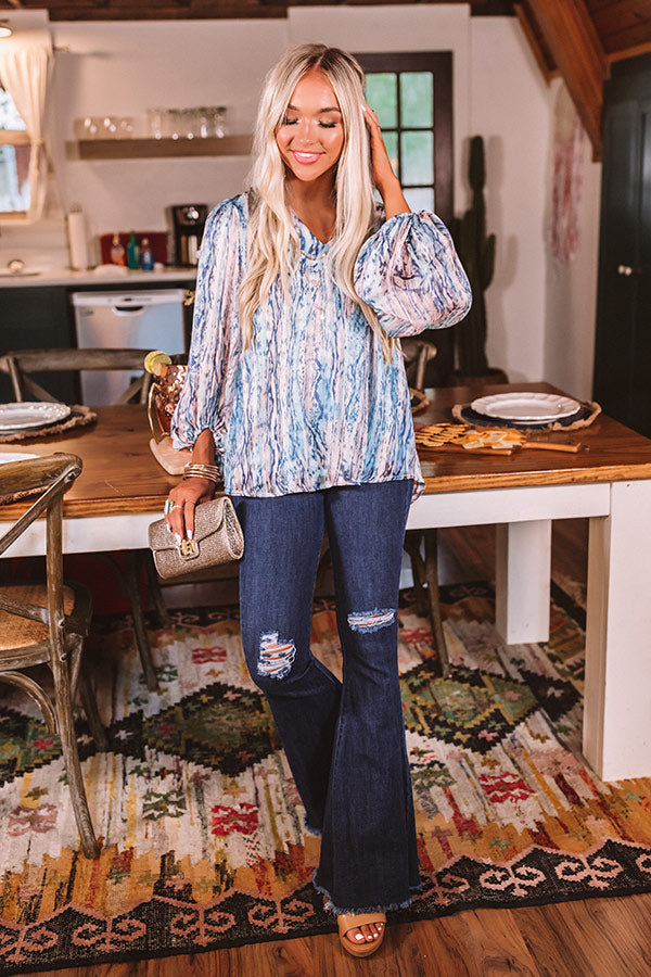 Runaway Fabulous Snake Print Shift Top