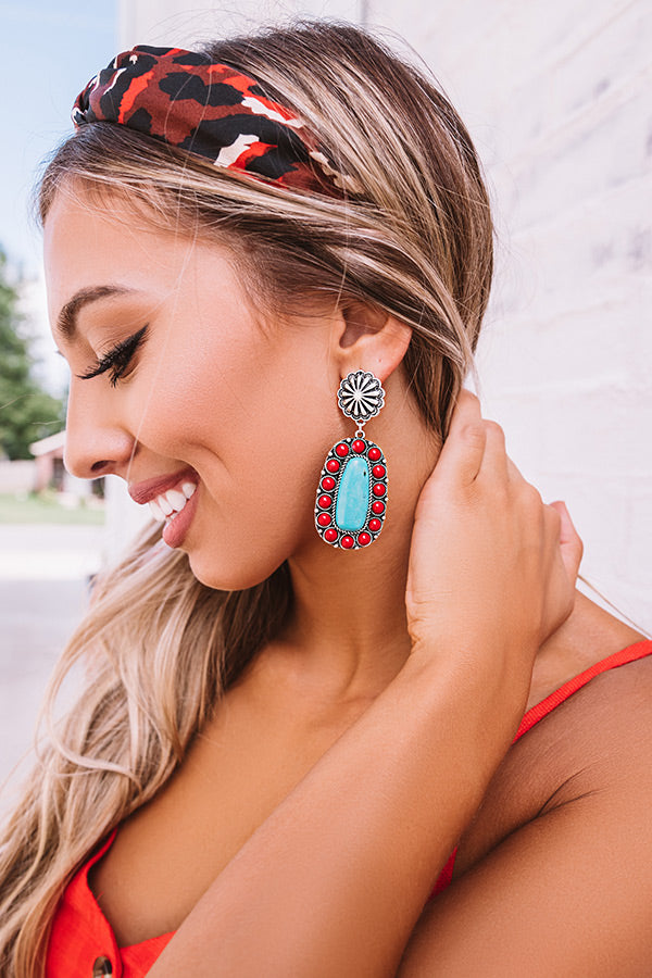 Savannah Estate Turquoise Earrings