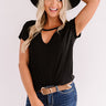 Keeping Score Shift Tee In Black Image - 1