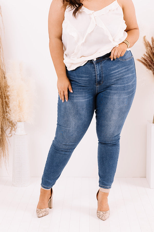 The Arcadia High Waist Skinny   Curves