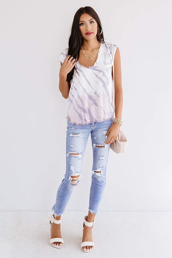 Craving Connection Tie Dye Top