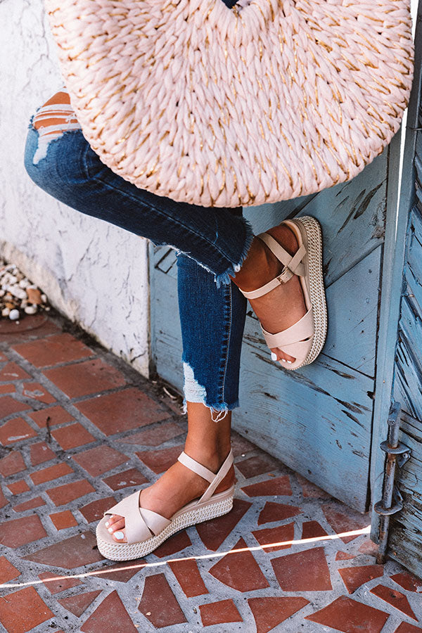 The Cressida Espadrille In Birch