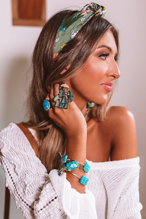 The Feona Tassel Earrings