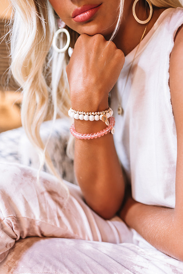 The Charlotte Stretchy Stack Bracelet Set