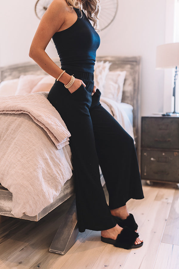 Coffee By Candlelight Pants In Black