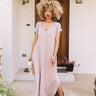 Just My Type T-Shirt Maxi In Taupe Image - 1