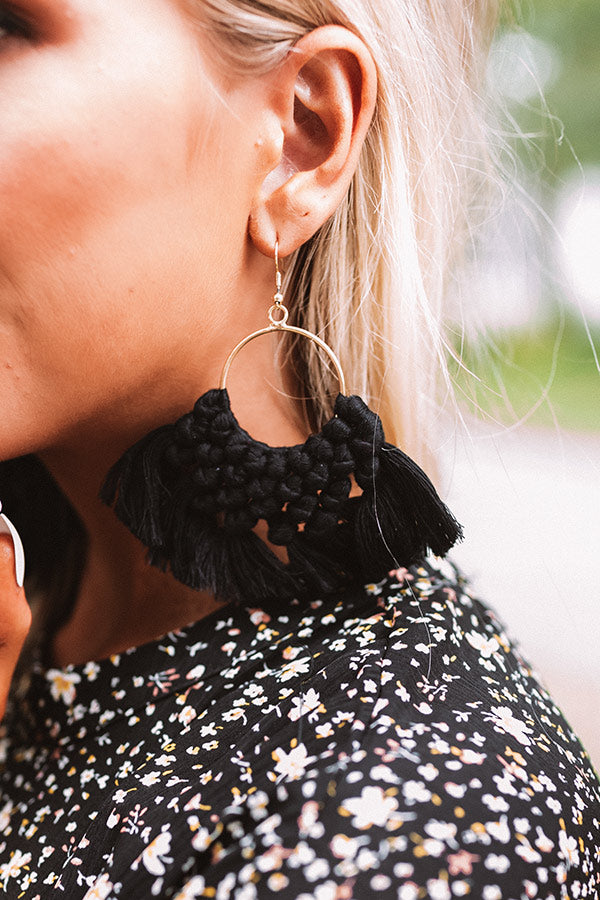 Talking All Night Earrings