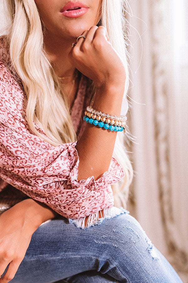 The Tina Stretchy Stack Bracelet Set