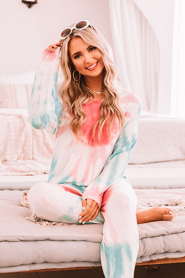 Morning Mist Tie Dye Hoodie