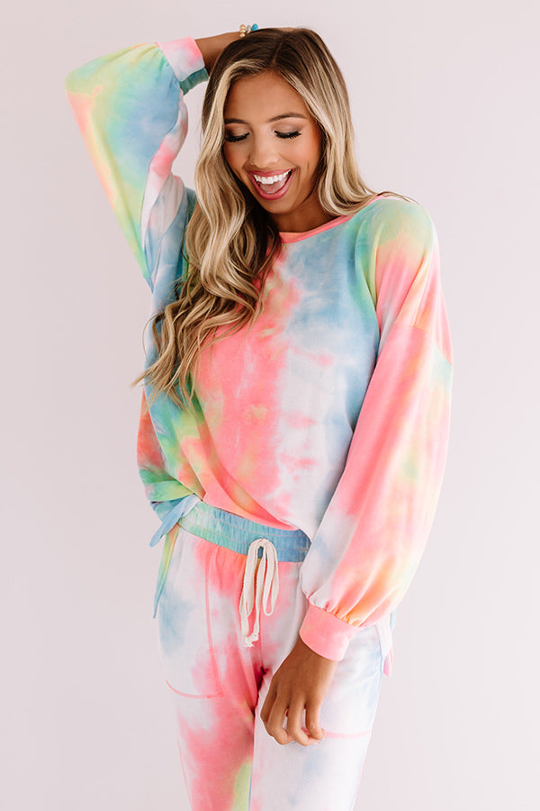 Kindness Counts Tie Dye Shift Top