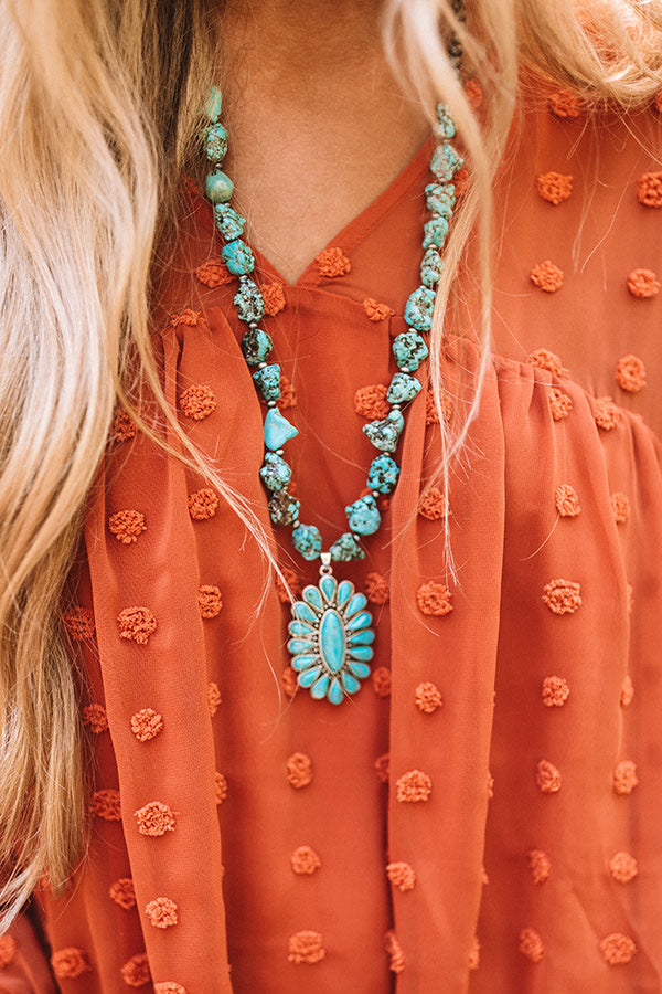 Style Bandit Turquoise Necklace