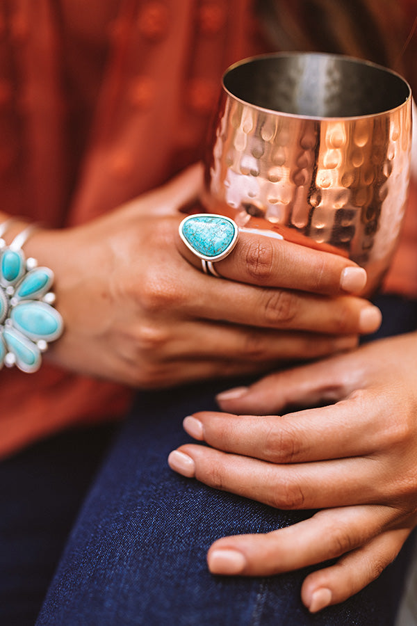 Simply Clever Turquoise Ring