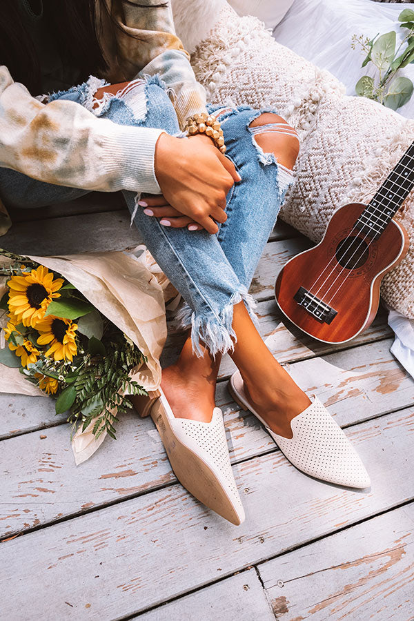 The Swift Perforated Flat In Birch