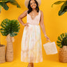 Brunch In Paris Watercolor Skirt Image - 1