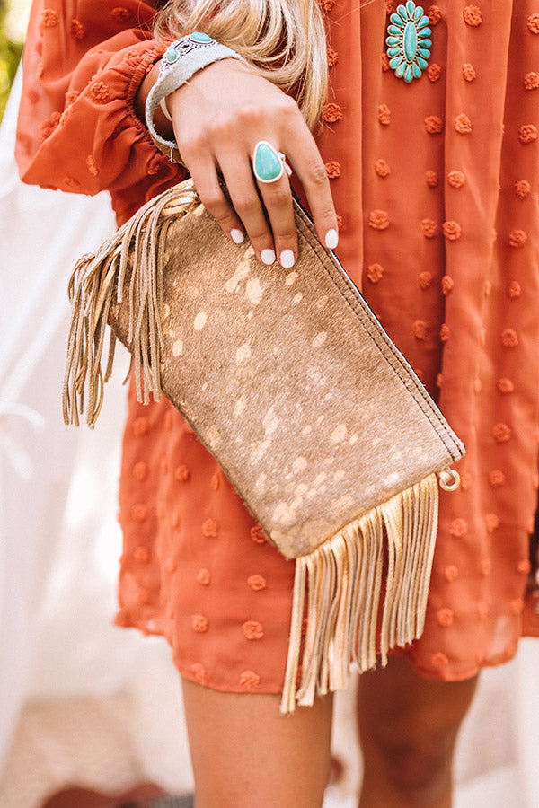 The Jessa Leather Clutch