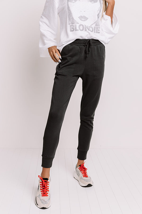 Places To Be Joggers In Black