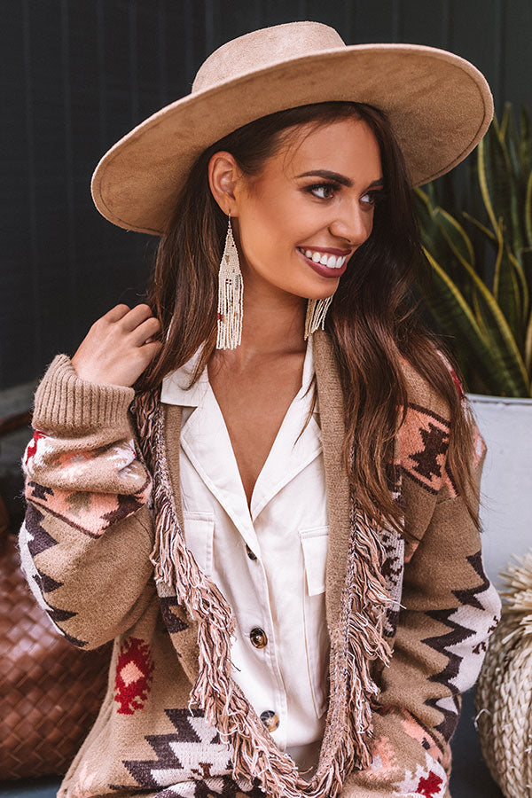 Let's Grab Brunch Beaded Earrings