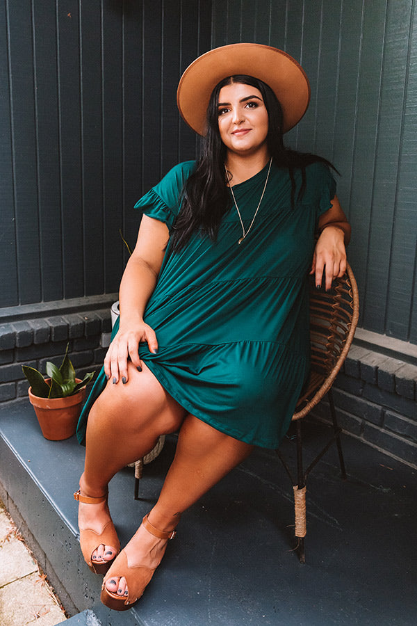 Ready To Party Babydoll Dress In Hunter Green Curves Impressions Online Boutique Ready To Party Babydoll Dress In Hunter Green Curves Impressions Online Boutique