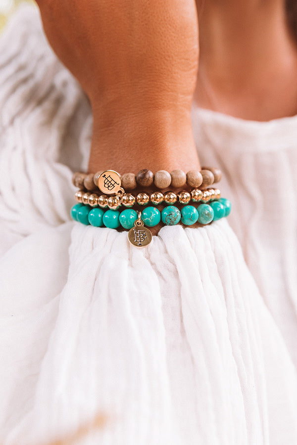 The Hallie Stretchy Stack Bracelet Set