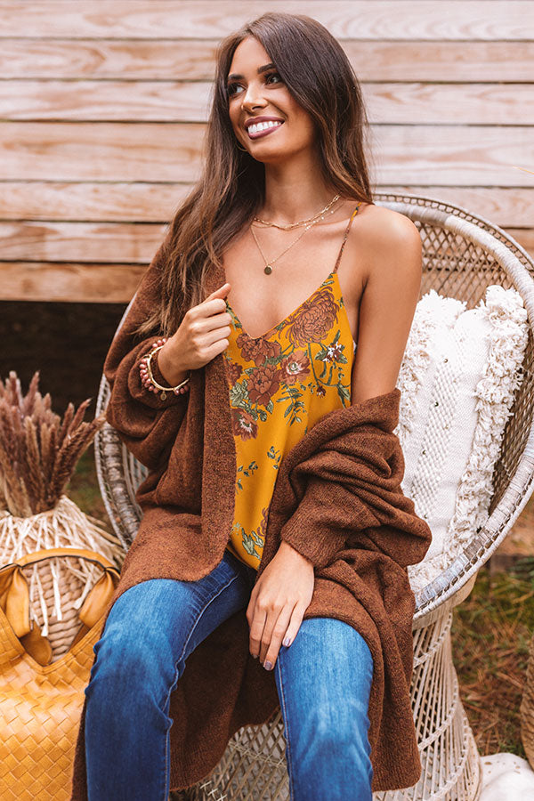 Vino In Napa Floral Tank