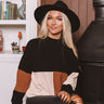 Vermont Fall Color Block Sweater Image - 1
