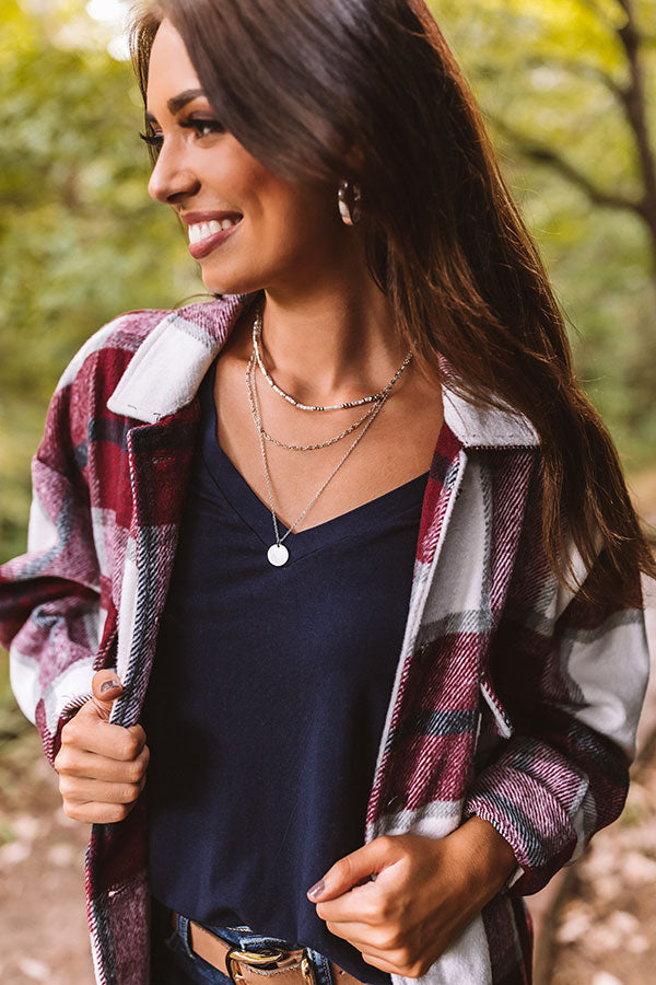 Simple Stunner Layered Necklace