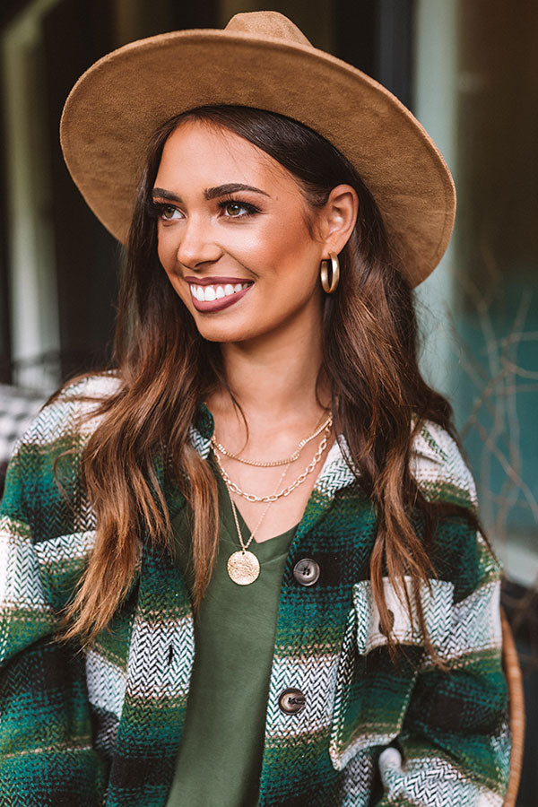 Infinite Bound Hoop Earrings In Gold