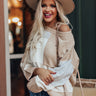 Never Too Cozy Colorblock Sweater Image - 1